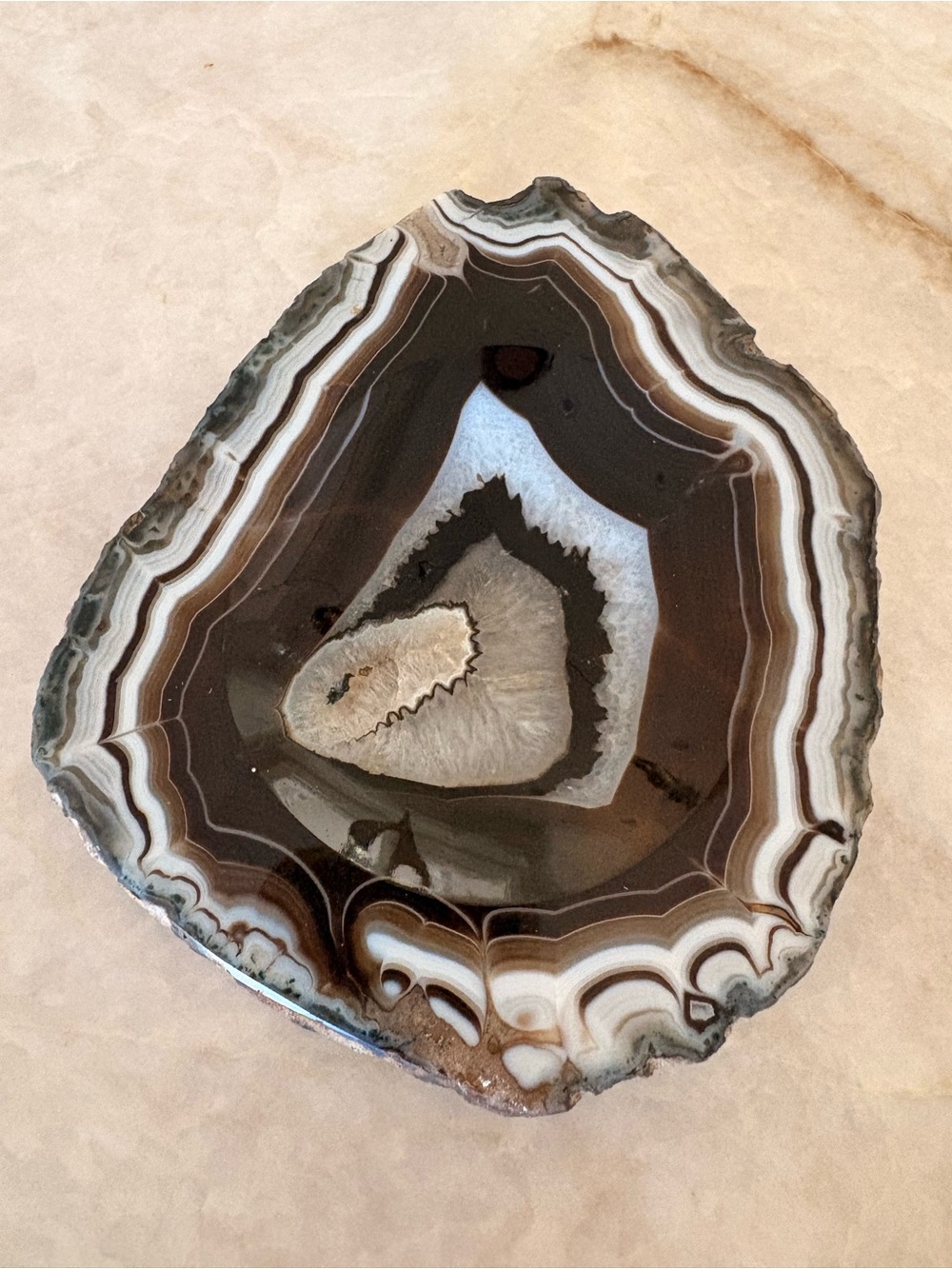 Banded Agate Trinket Dish